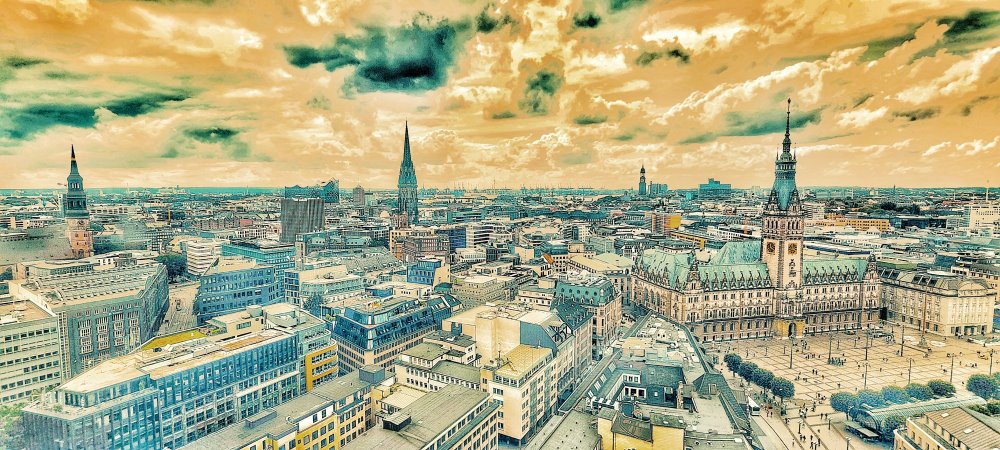Bild aus der Serie Rathaus Hamburg