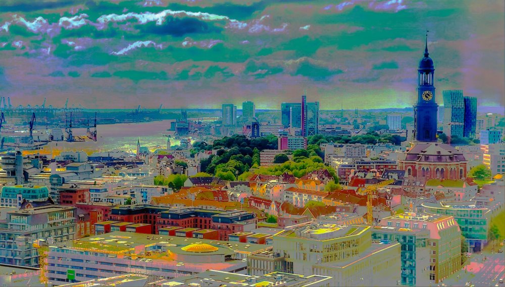 Bild aus der Serie Rathaus Hamburg