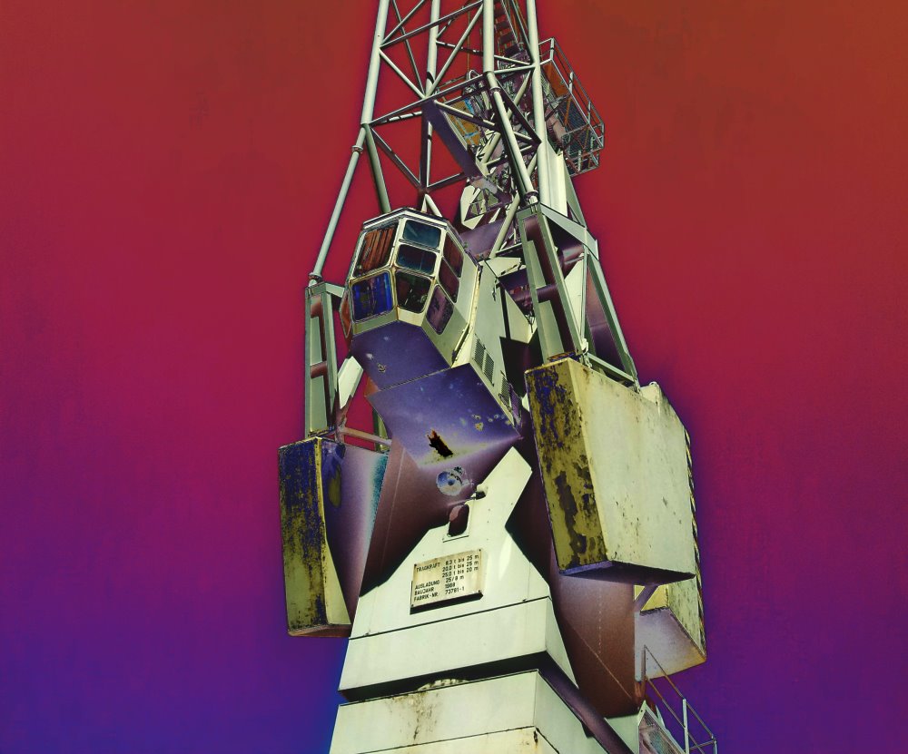 Bild aus der Serie Kräne im Hafen