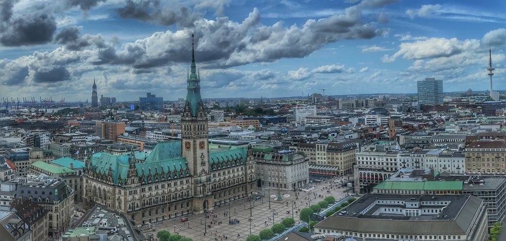 Bild aus der Serie Rathaus Hamburg
