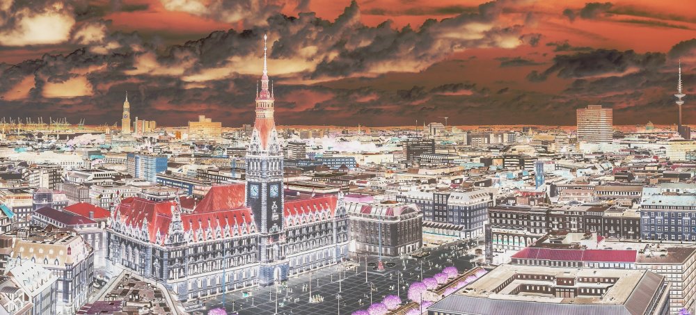 Bild aus der Serie Rathaus Hamburg