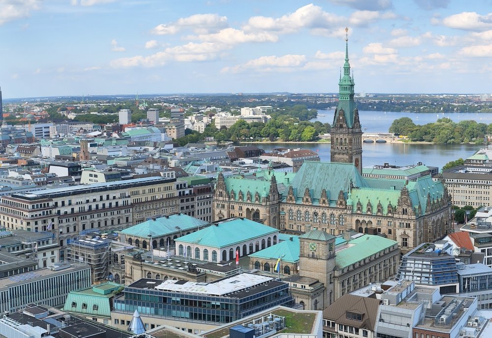 Bild aus der Serie Rathaus Hamburg