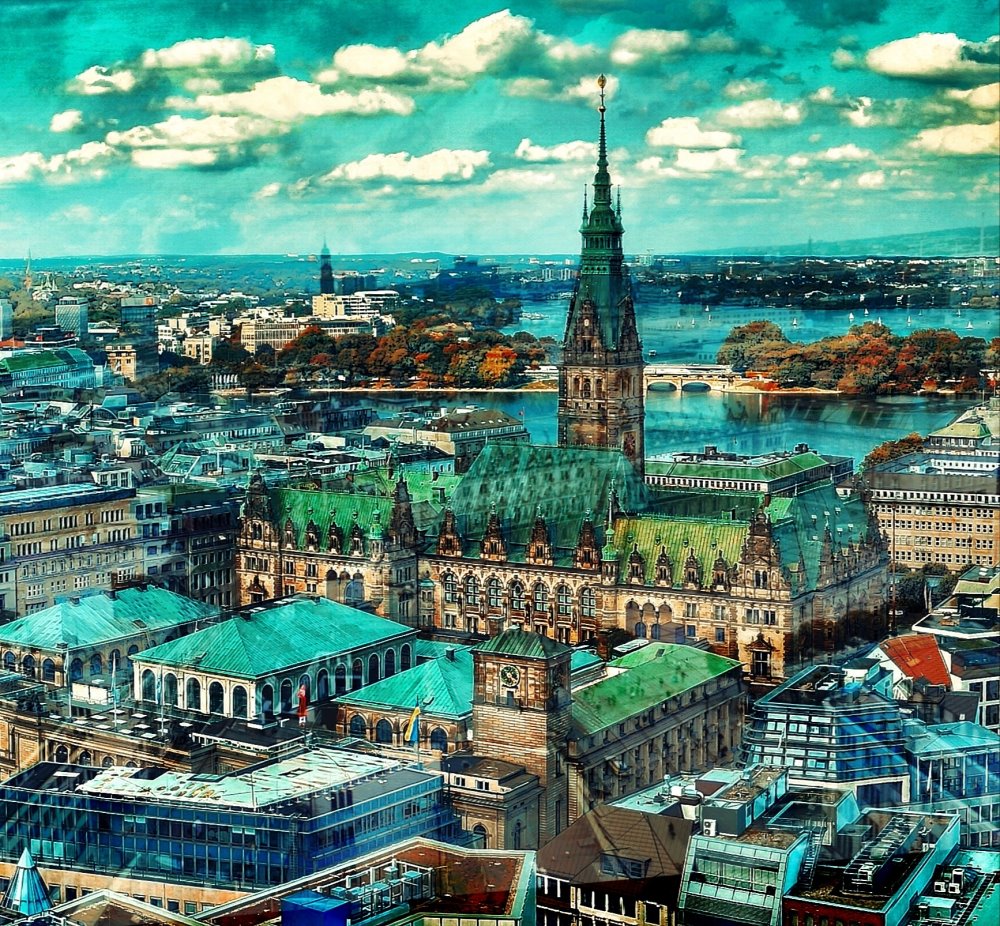 Bild aus der Serie Rathaus Hamburg